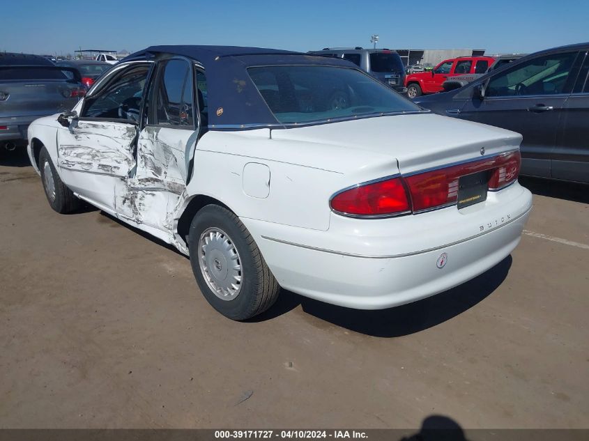 1998 Buick Century Limited VIN: 2G4WY52M7W1535254 Lot: 39171727