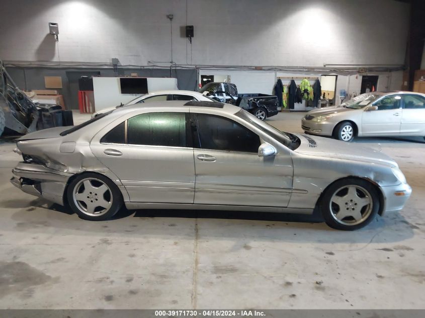 2003 Mercedes-Benz S 500 VIN: WDBNG84J93A360917 Lot: 39171730