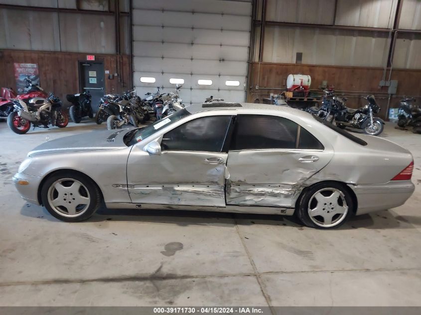 2003 Mercedes-Benz S 500 VIN: WDBNG84J93A360917 Lot: 39171730