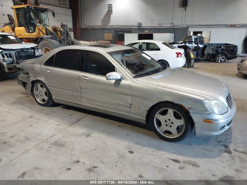 2003 Mercedes-Benz S 500 VIN: WDBNG84J93A360917 Lot: 39171730