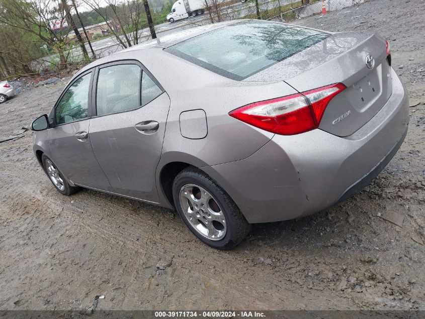 2T1BURHE2EC070405 | 2014 TOYOTA COROLLA