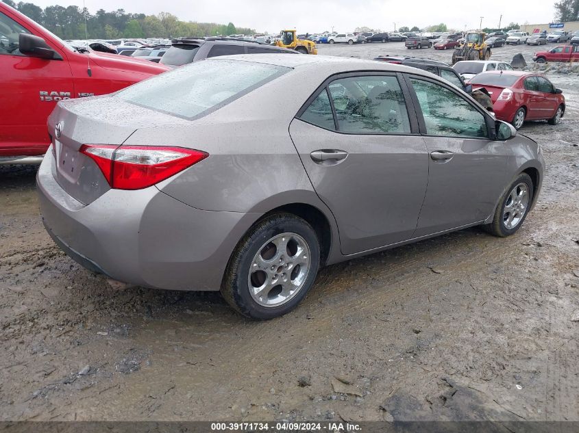 2T1BURHE2EC070405 | 2014 TOYOTA COROLLA