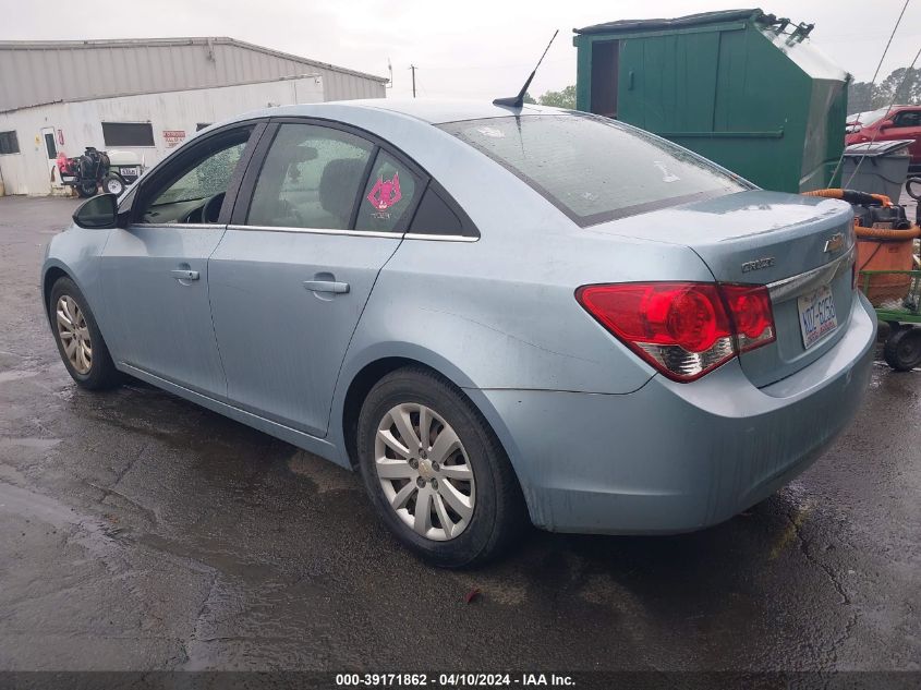 1G1PC5SH0B7296288 | 2011 CHEVROLET CRUZE