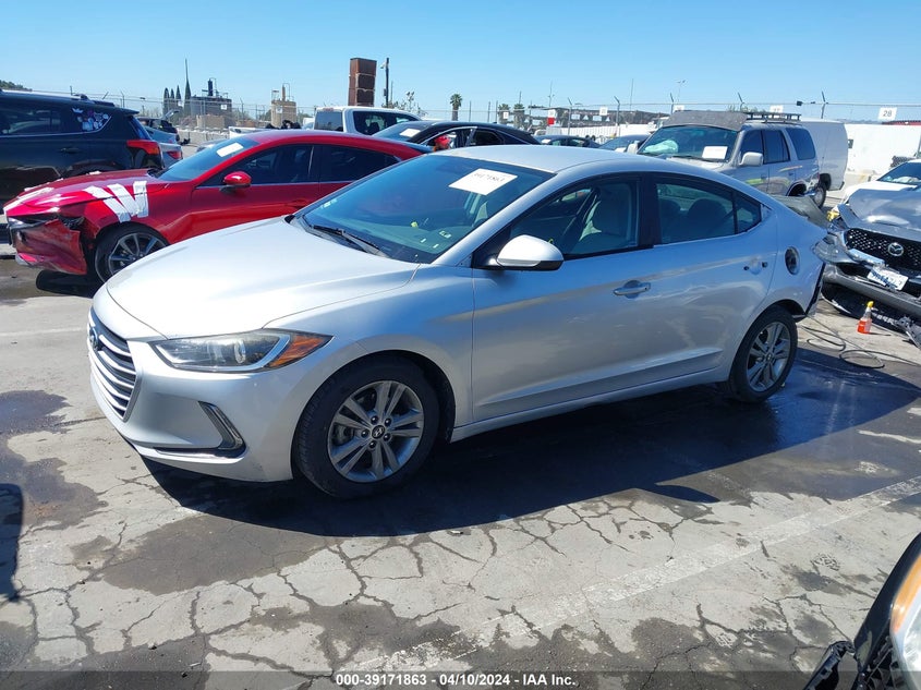 VIN 5NPD84LF6HH034007 2017 HYUNDAI ELANTRA SE