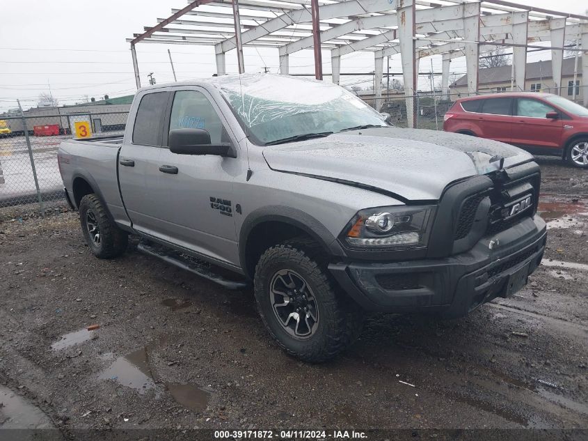 2021 Ram 1500 Classic Warlock Quad Cab 4X4 6'4 Box VIN: 1C6RR7GG9MS501754 Lot: 39171872