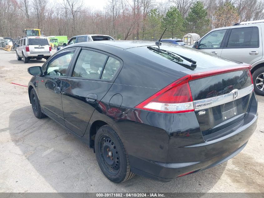 JHMZE2H3XDS003712 | 2013 HONDA INSIGHT