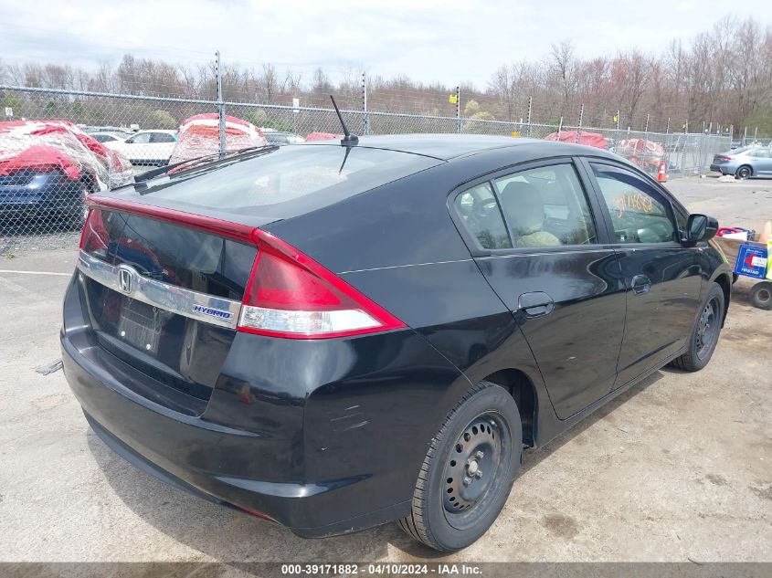 JHMZE2H3XDS003712 | 2013 HONDA INSIGHT