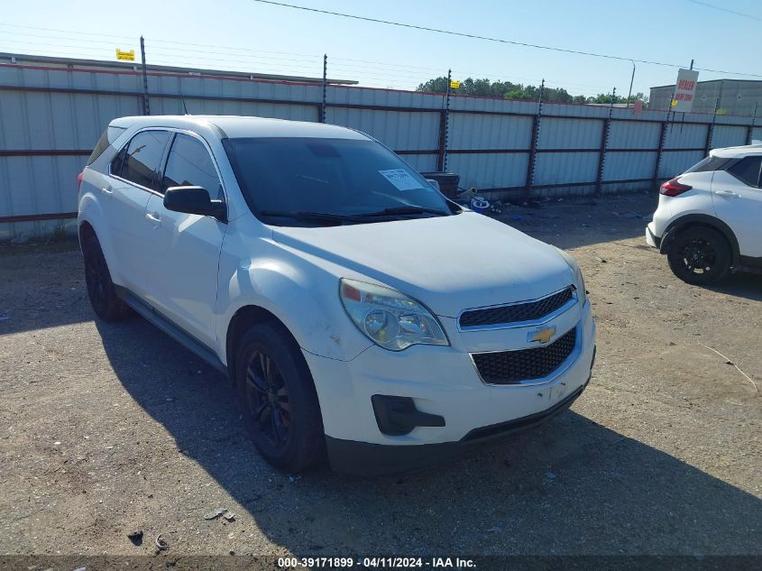 2013 CHEVROLET EQUINOX LS - 2GNALBEK5D6318752