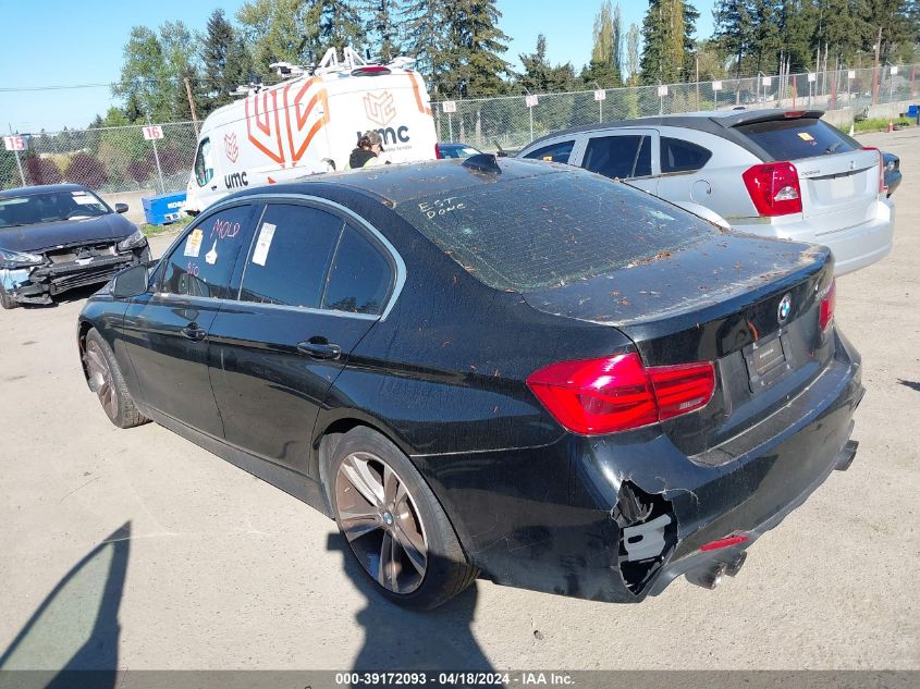 2017 BMW 330I VIN: WBA8B9G55HNU48684 Lot: 39172093