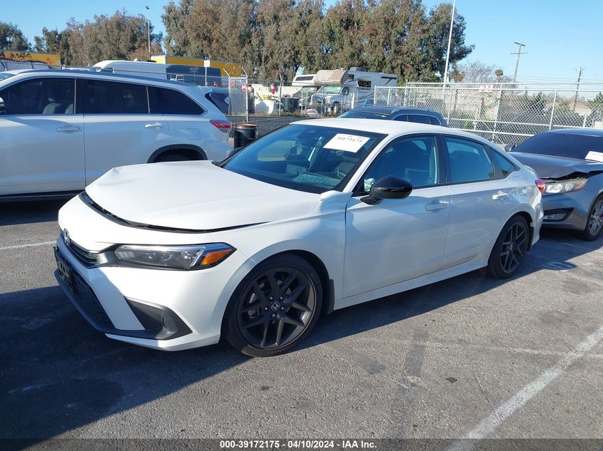 VIN 2HGFE2F53PH524485 2023 HONDA CIVIC SPORT