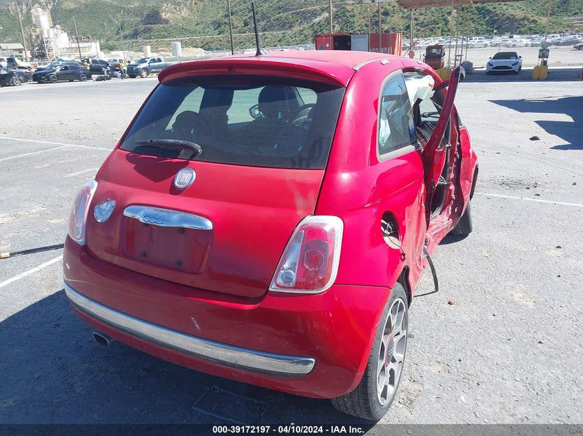 2013 Fiat 500 Sport VIN: 3C3CFFBR0DT594239 Lot: 39172197