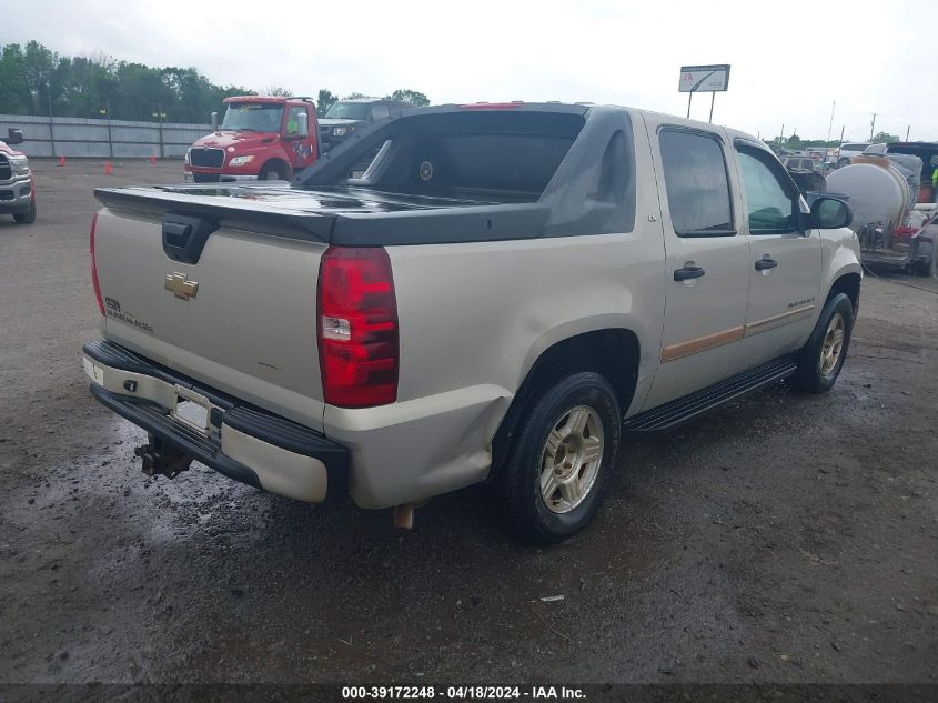 2007 Chevrolet Avalanche 1500 Ls VIN: 3GNEC12J27G267551 Lot: 39246748