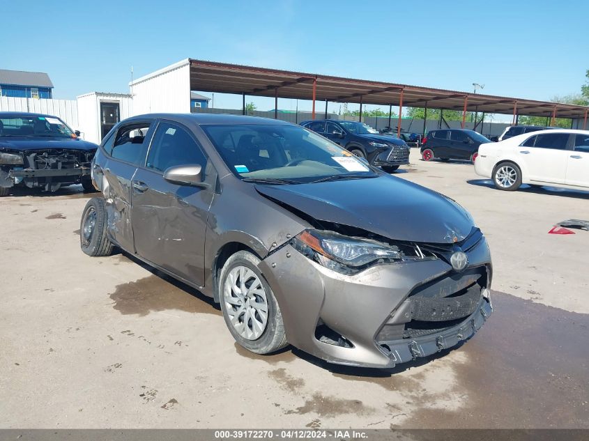 2017 Toyota Corolla Le VIN: 5YFBURHE1HP685225 Lot: 39172270