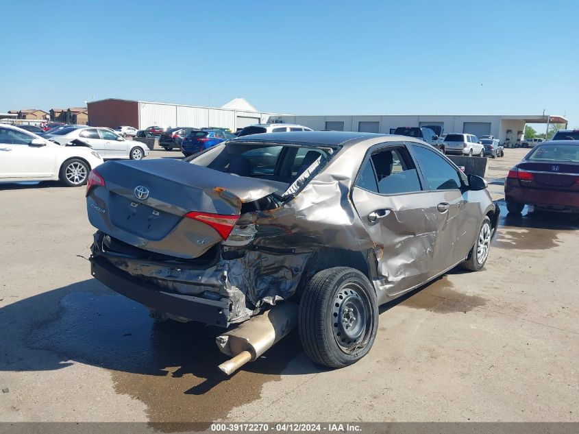 2017 Toyota Corolla Le VIN: 5YFBURHE1HP685225 Lot: 39172270