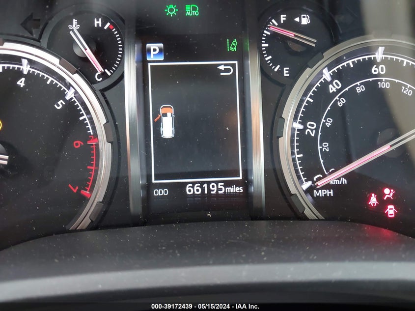 VIN JTEKU5JR0M5861559 2021 TOYOTA 4RUNNER LIMITED