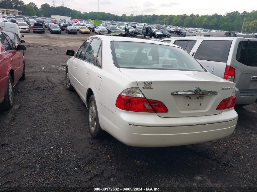 4T1BF28B44U350413 | 2004 TOYOTA AVALON