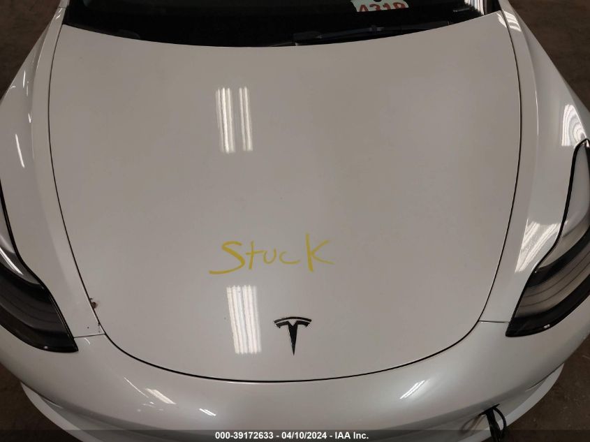 2022 Tesla Model 3 Long Range Dual Motor All-Wheel Drive VIN: 5YJ3E1EB5NF247666 Lot: 39172633