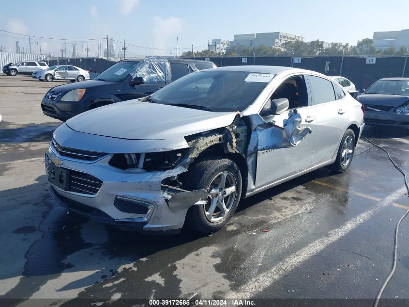 2016 Chevrolet Malibu Ls VIN: 1G1ZB5ST3GF208282 Lot: 39172685