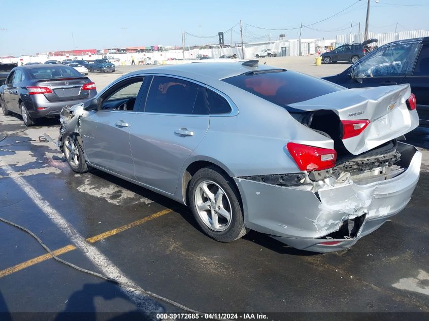 2016 Chevrolet Malibu Ls VIN: 1G1ZB5ST3GF208282 Lot: 39172685