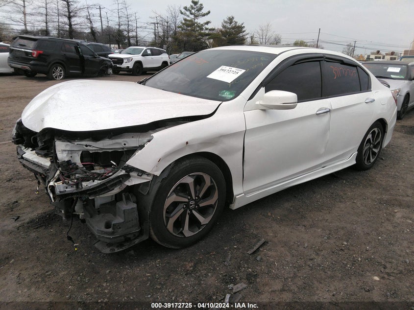 2017 HONDA ACCORD EXL - 1HGCR2F86HA125295