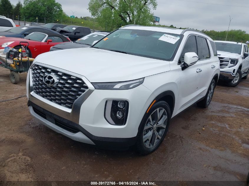 2020 Hyundai Palisade Sel VIN: KM8R4DHE1LU037943 Lot: 39172765