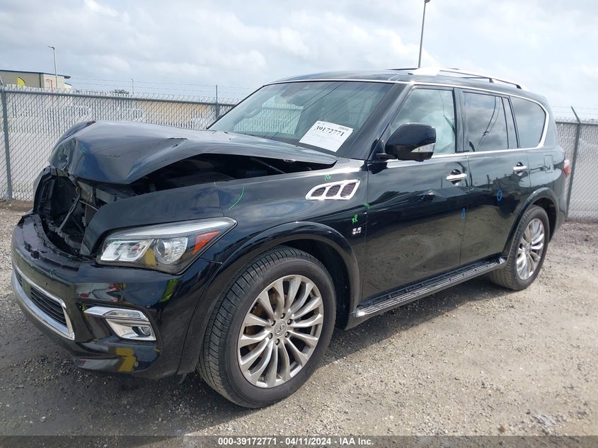 2017 Infiniti Qx80 VIN: JN8AZ2NF7H9647185 Lot: 39172771