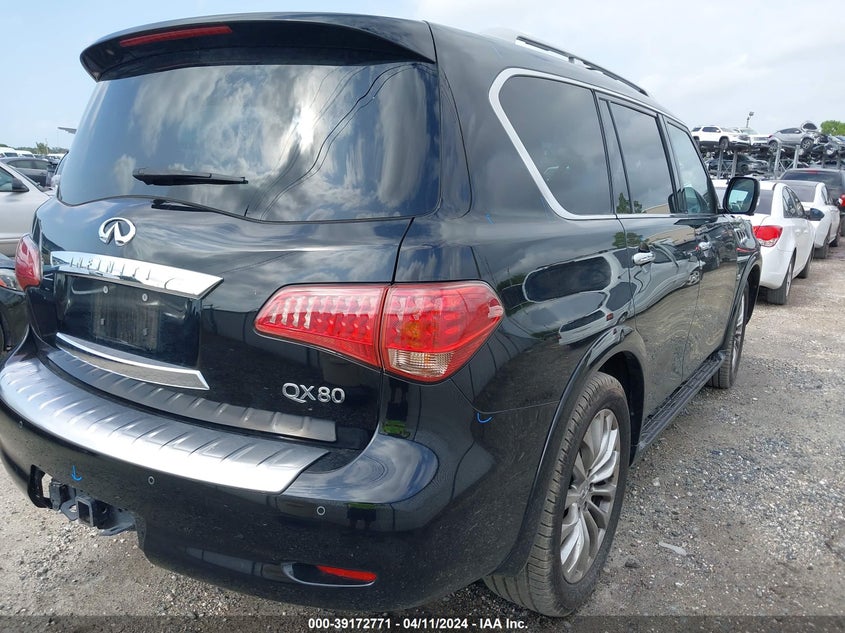 2017 Infiniti Qx80 VIN: JN8AZ2NF7H9647185 Lot: 39172771