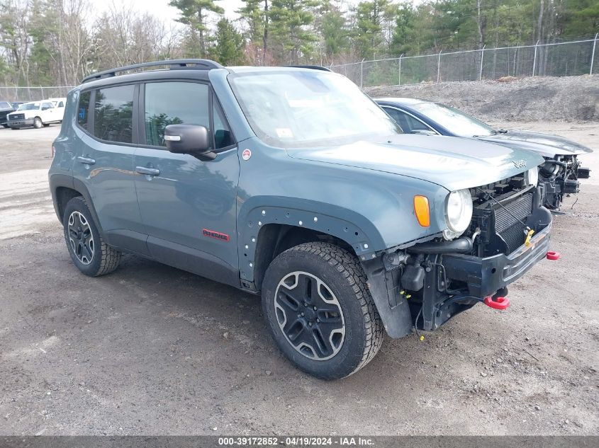 2016 Jeep Renegade Trailhawk VIN: ZACCJBCT5GPD23329 Lot: 39251344