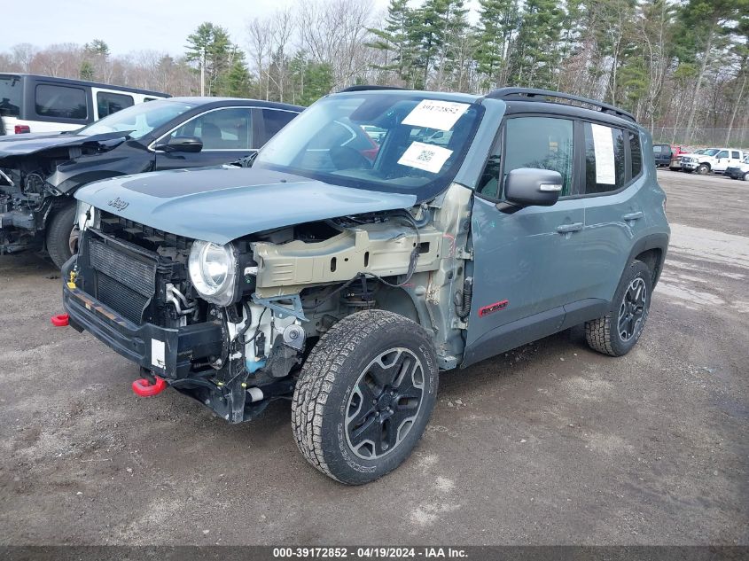 2016 Jeep Renegade Trailhawk VIN: ZACCJBCT5GPD23329 Lot: 39251344