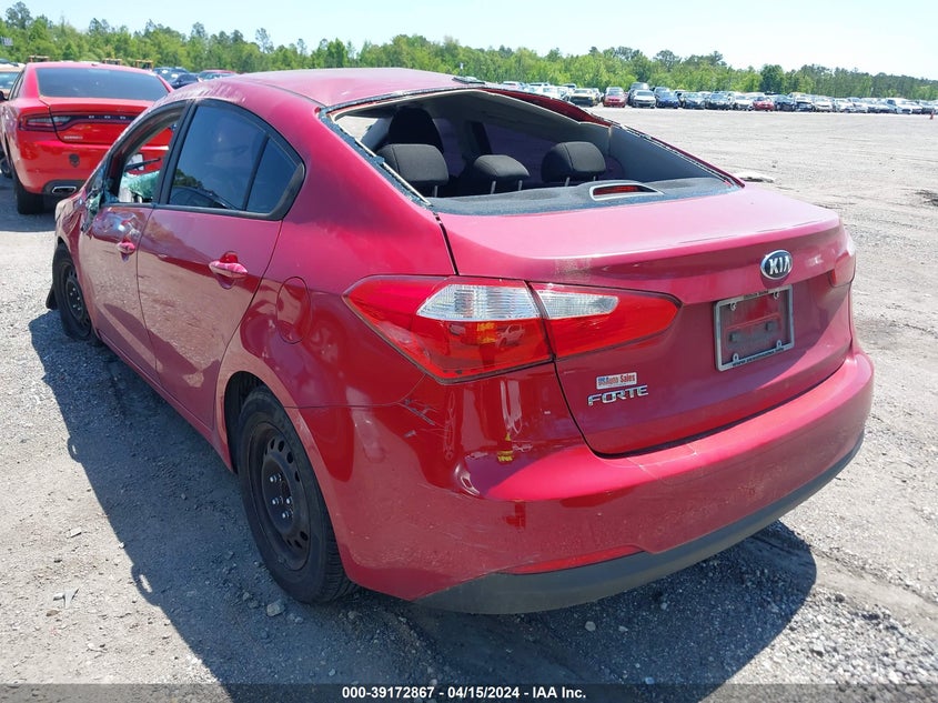 2016 KIA FORTE LX - KNAFK4A61G5588676