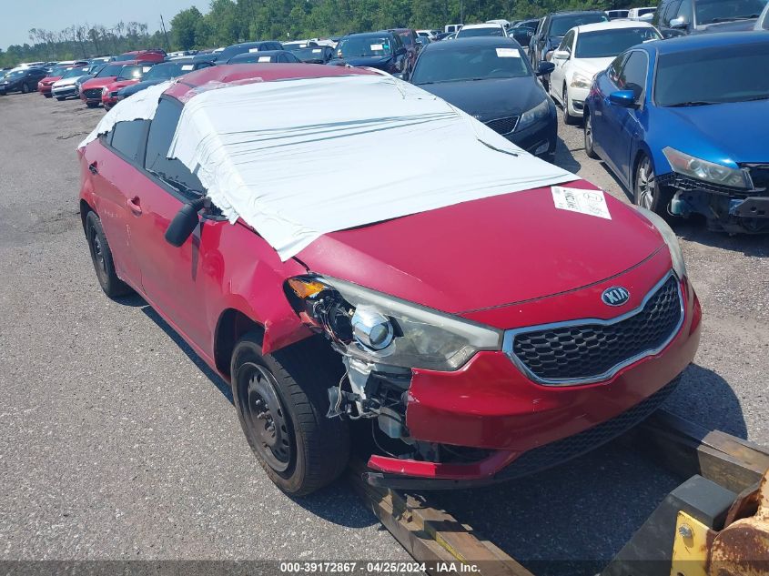 2016 Kia Forte Lx VIN: KNAFK4A61G5588676 Lot: 39172867