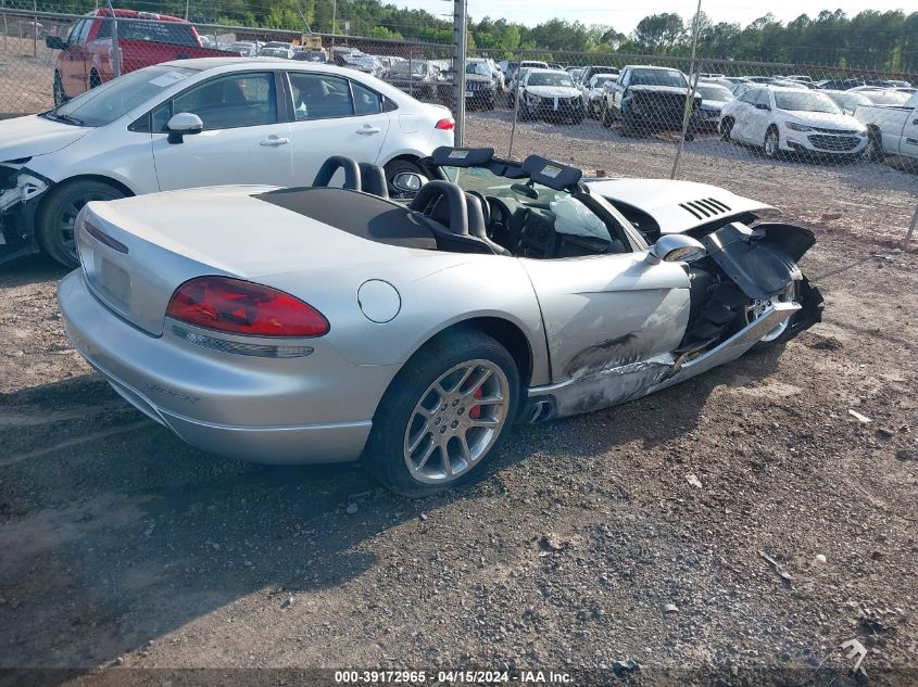 2004 Dodge Viper Srt10 VIN: 1B3JZ65Z74V101583 Lot: 39172965