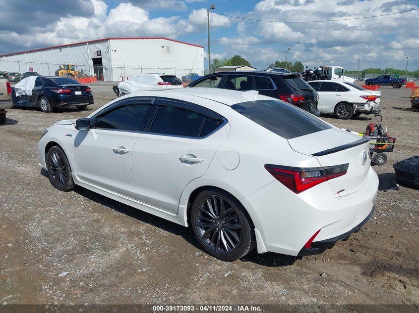 2021 Acura Ilx Premium A-Spec Packages/Technology A-Spec Packages VIN: 19UDE2F87MA010859 Lot: 39173093