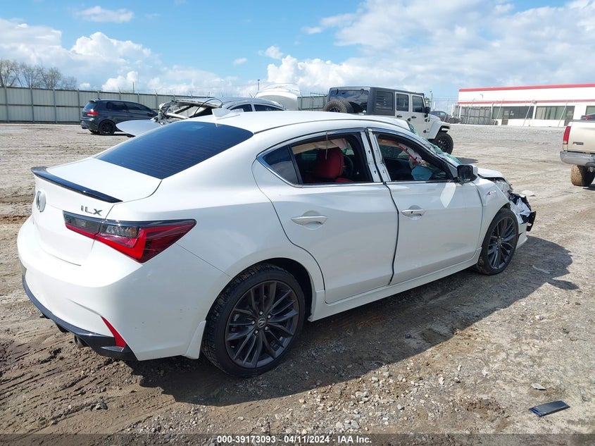 2021 Acura Ilx Premium A-Spec Packages/Technology A-Spec Packages VIN: 19UDE2F87MA010859 Lot: 39173093