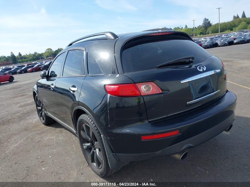 2003 Infiniti Fx45 VIN: JNRBS08W83X000626 Lot: 39173115