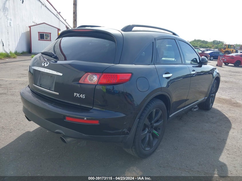 2003 Infiniti Fx45 VIN: JNRBS08W83X000626 Lot: 39173115