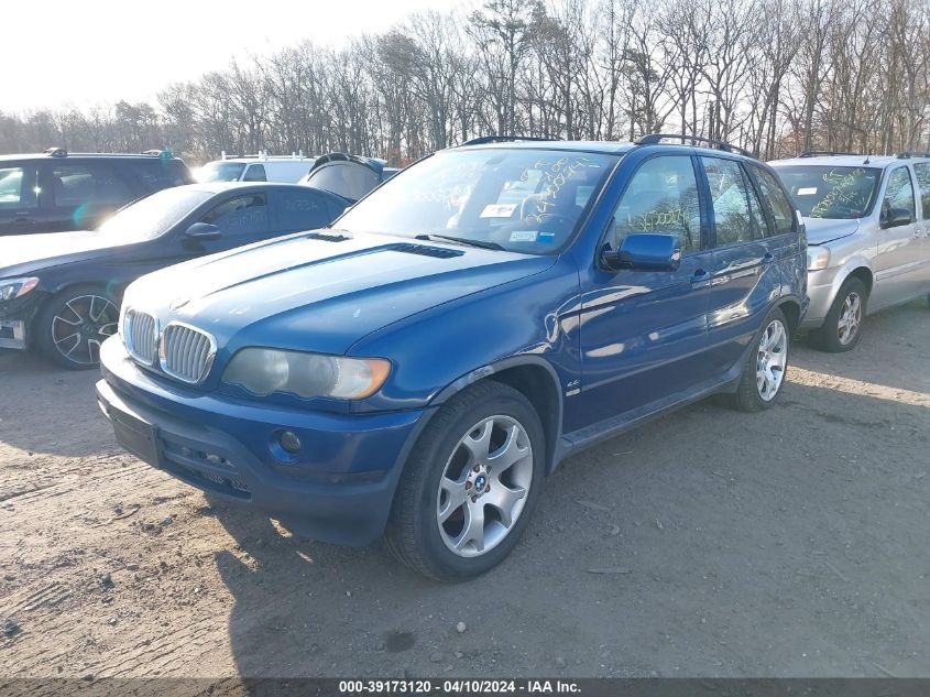 2003 BMW X5 4.4I VIN: 5UXFB33583LH41269 Lot: 39173120