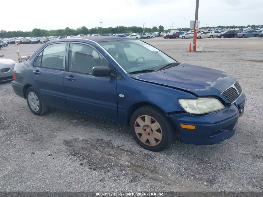 JA3AJ26E63U036125 | 2003 MITSUBISHI LANCER