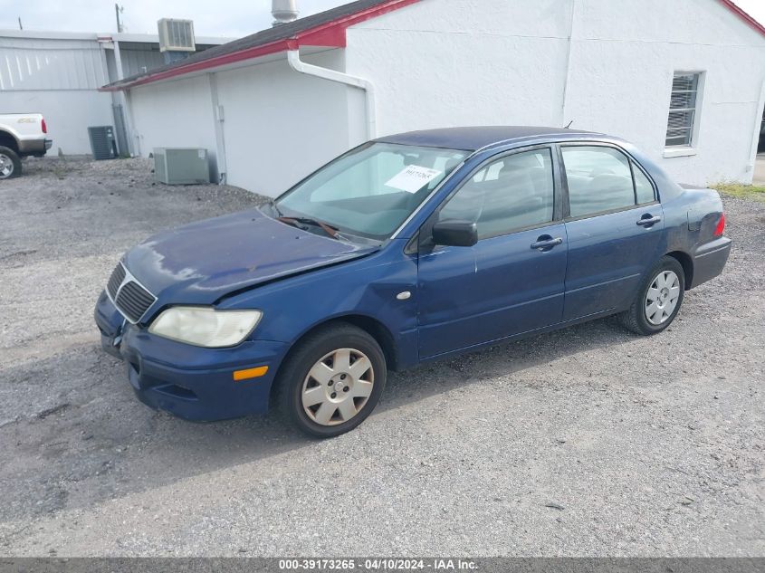 JA3AJ26E63U036125 | 2003 MITSUBISHI LANCER