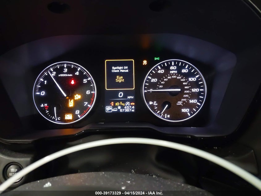 VIN 4S4BTADC9M3175177 2021 SUBARU OUTBACK PREMIUM
