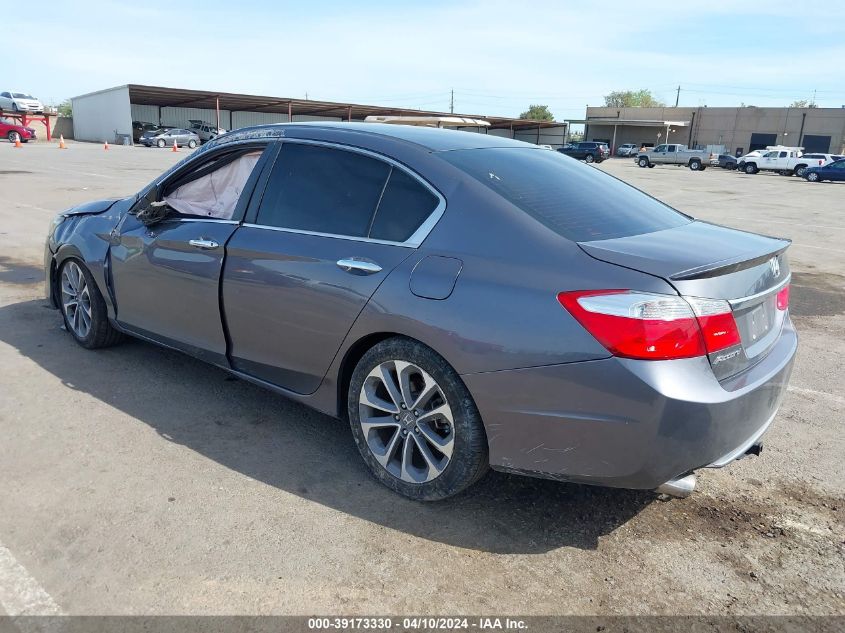 2013 Honda Accord Sport VIN: 1HGCR2F5XDA209278 Lot: 39173330