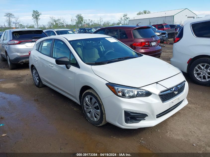 2019 Subaru Impreza 2.0I VIN: 4S3GTAB64K3705088 Lot: 39173354