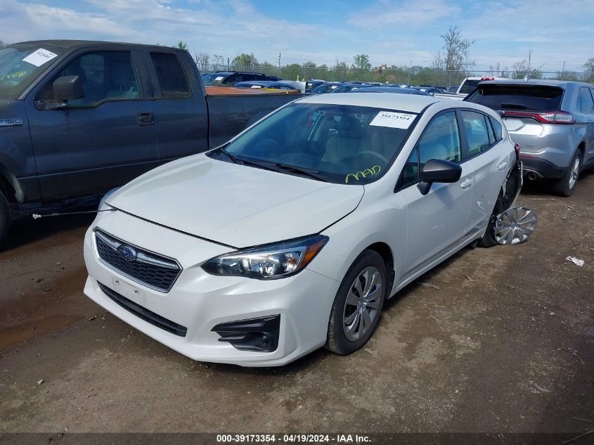 2019 Subaru Impreza 2.0I VIN: 4S3GTAB64K3705088 Lot: 39173354