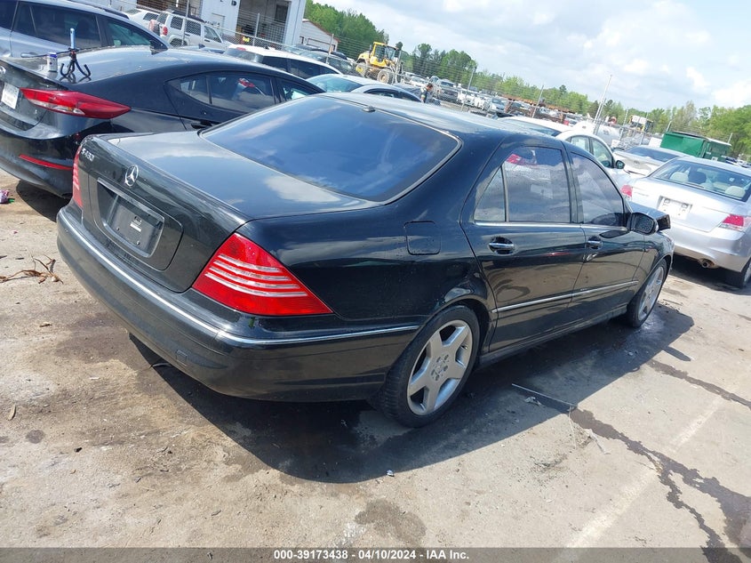 2003 Mercedes-Benz S 430 VIN: WDBNG70J63A328037 Lot: 39173438