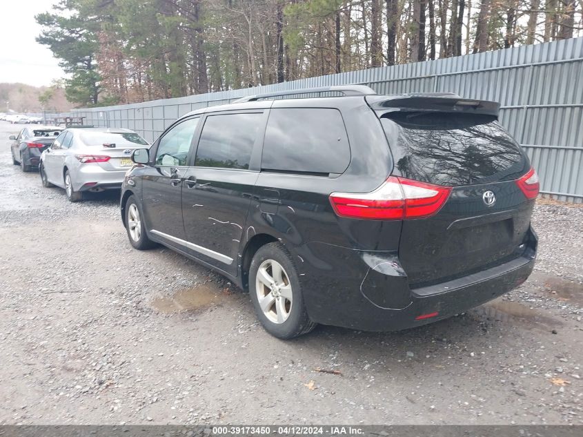 2015 Toyota Sienna Le 8 Passenger VIN: 5TDKK3DC9FS655904 Lot: 39173450