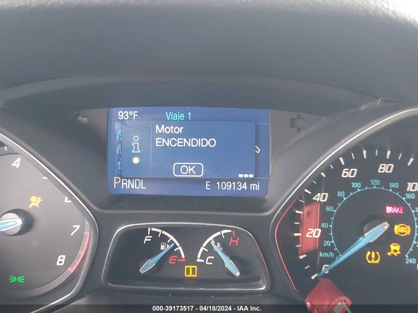 2014 Ford Focus Se VIN: 1FADP3F27EL446858 Lot: 39253316