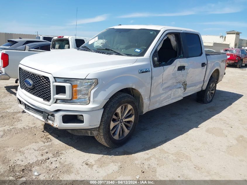 2018 Ford F-150 Xl VIN: 1FTEW1E59JKF35428 Lot: 39173540