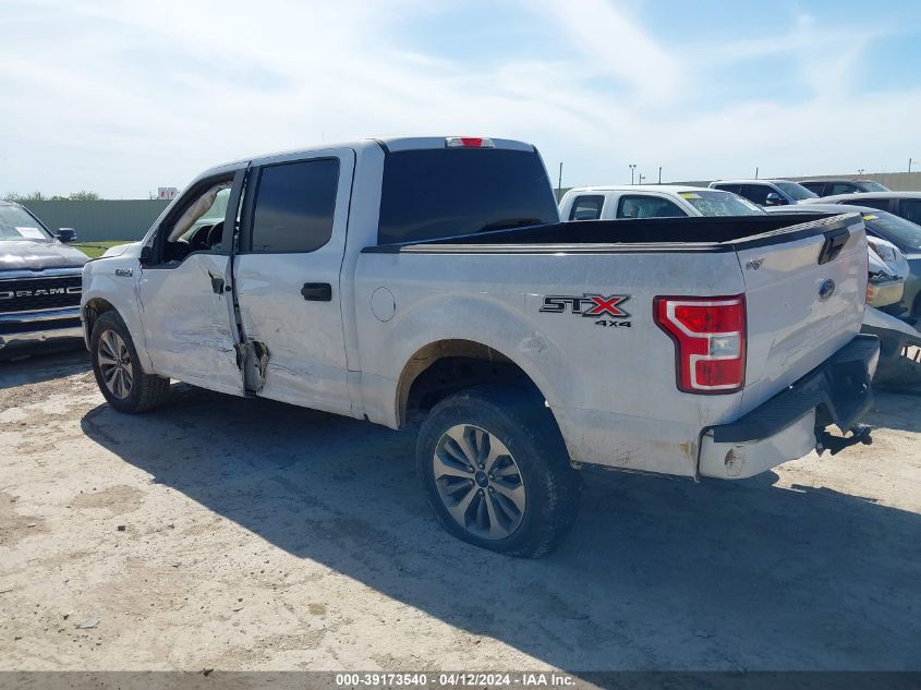 2018 Ford F-150 Xl VIN: 1FTEW1E59JKF35428 Lot: 39173540