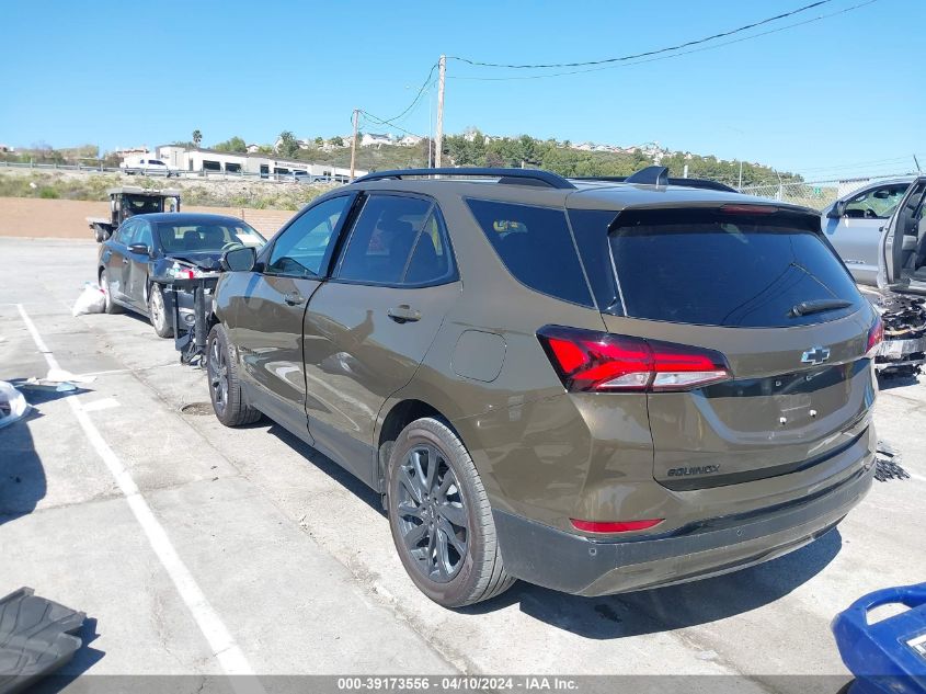 2024 Chevrolet Equinox Fwd Rs VIN: 3GNAXMEG1RL193554 Lot: 39173556