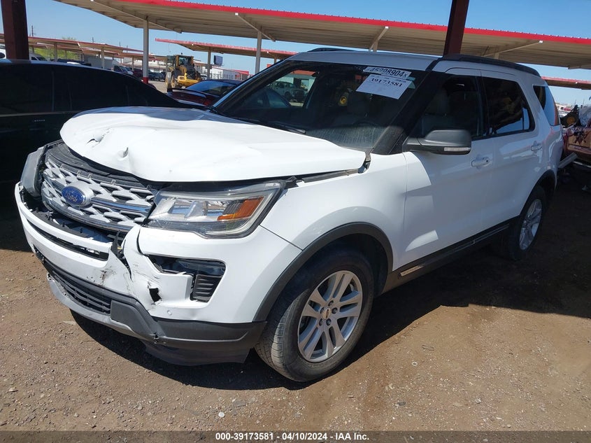 VIN 1FM5K8D80KGA47338 2019 FORD EXPLORER XLT